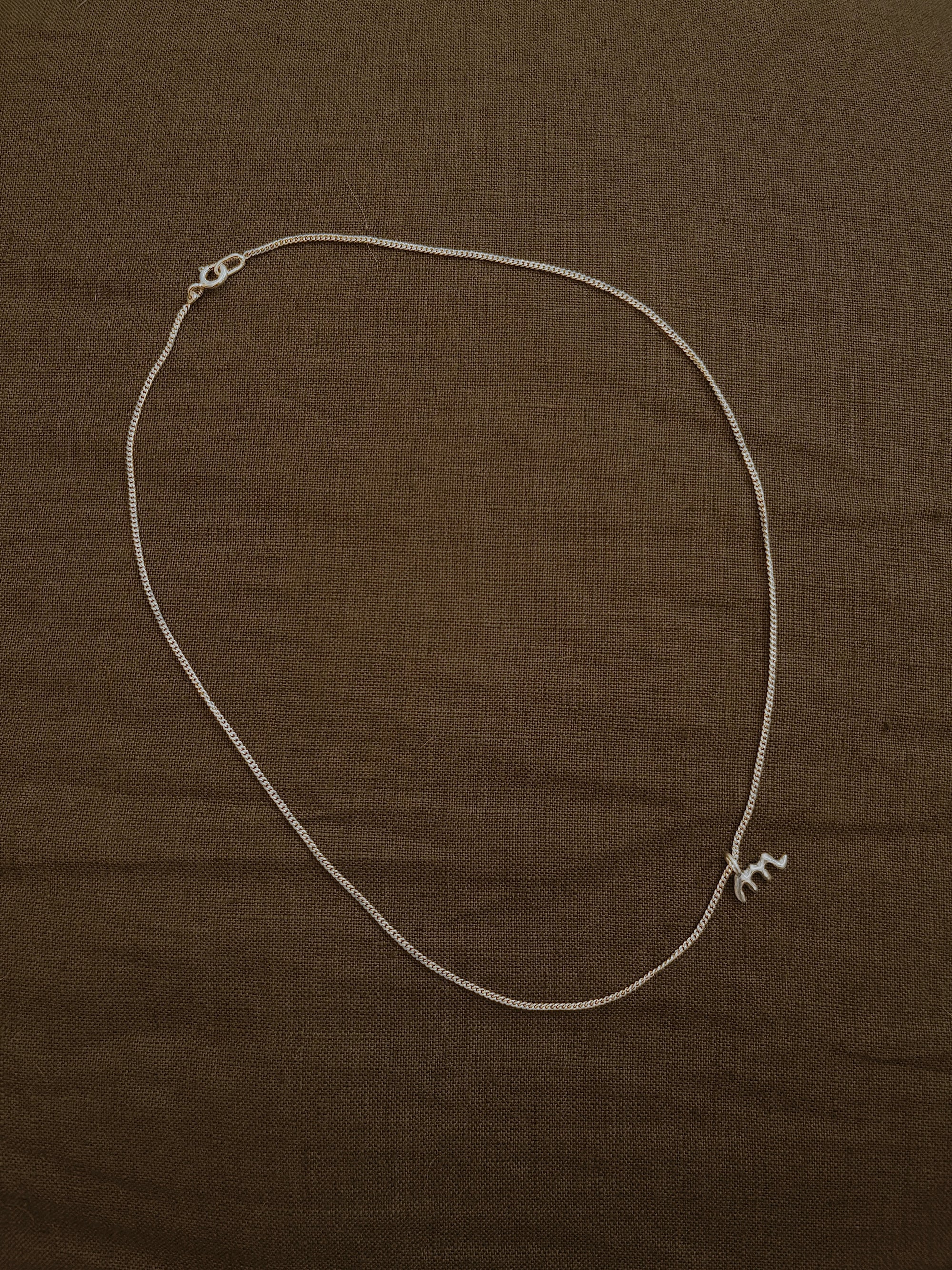 LETRAS necklace