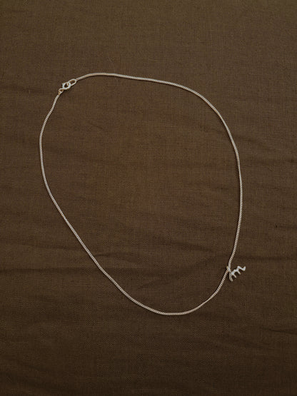 LETRAS necklace